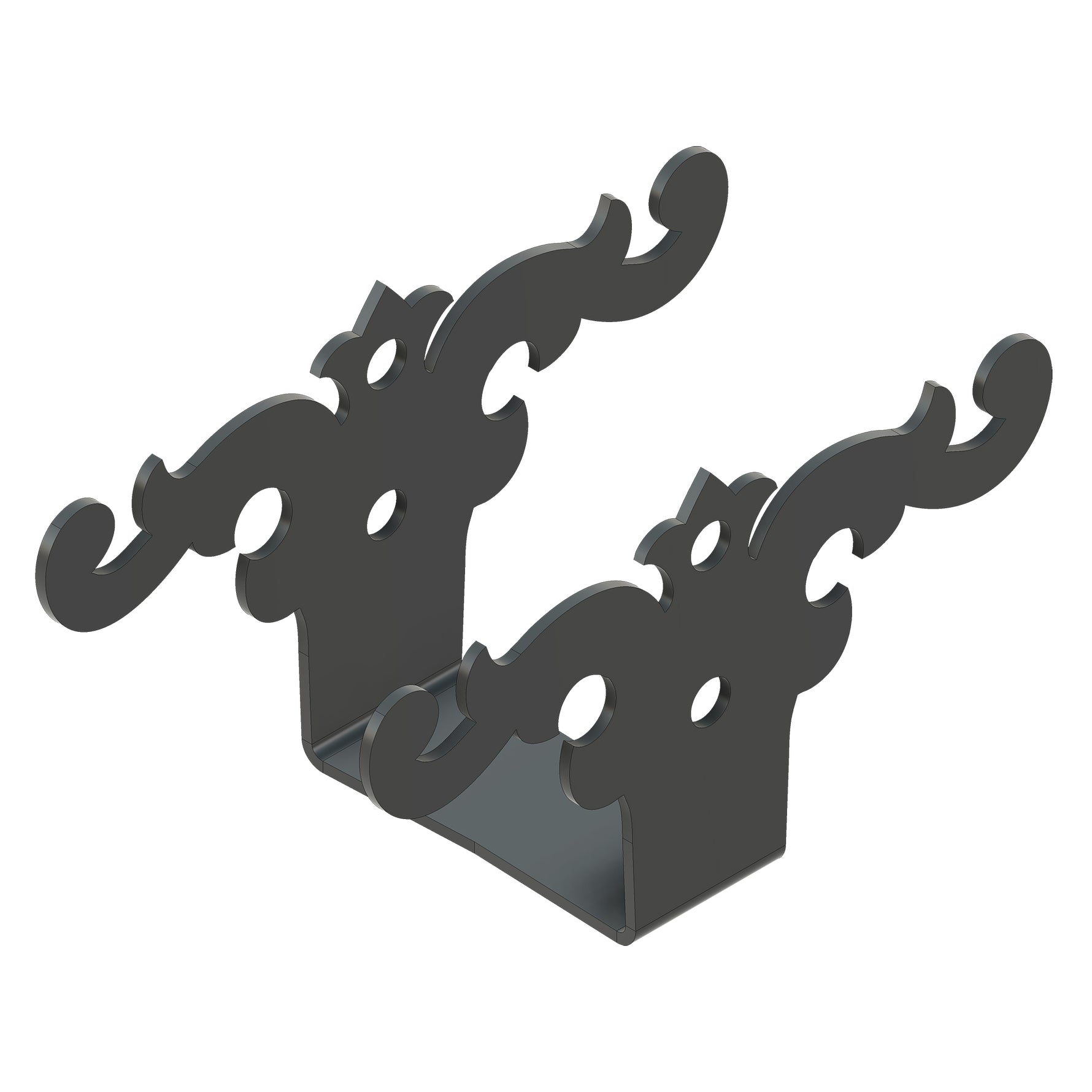 Art Nouveau Iron Beam Strap