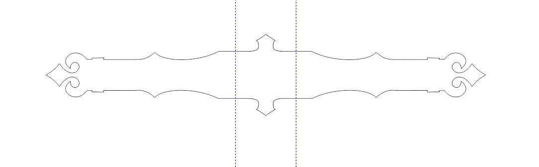 Baroque Iron Beam Strap