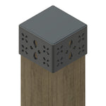 Tapa de poste de hierro Shabby Chic