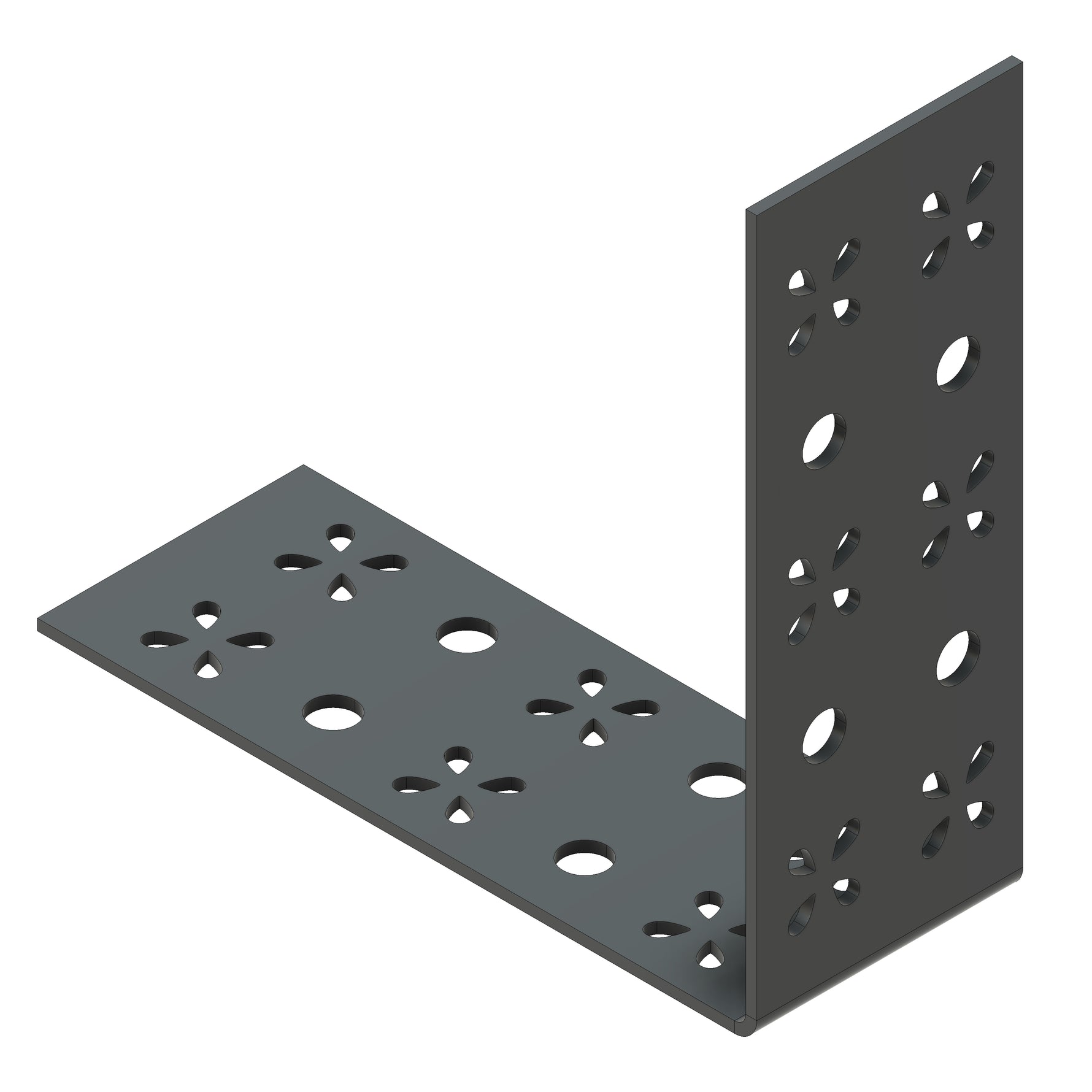 Correa de esquina de hierro Shabby Chic