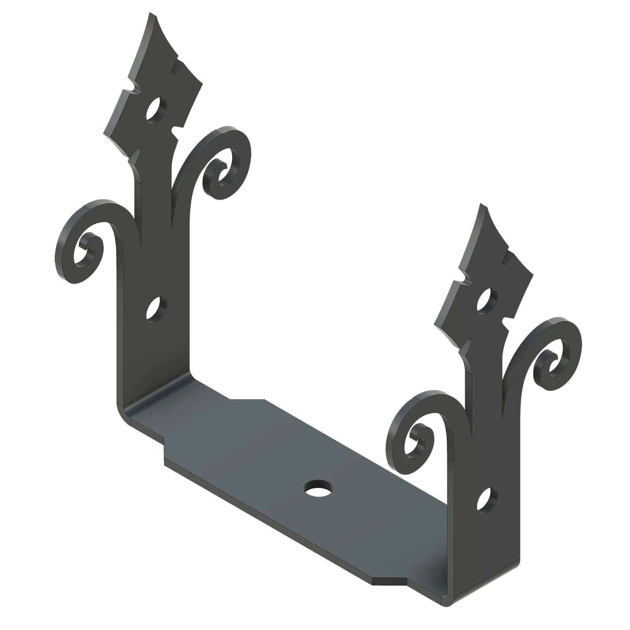 Old California Hacienda Iron Beam Strap - Old West Iron