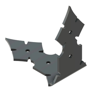 Old California Hacienda Iron Angle Brace - Old West Iron