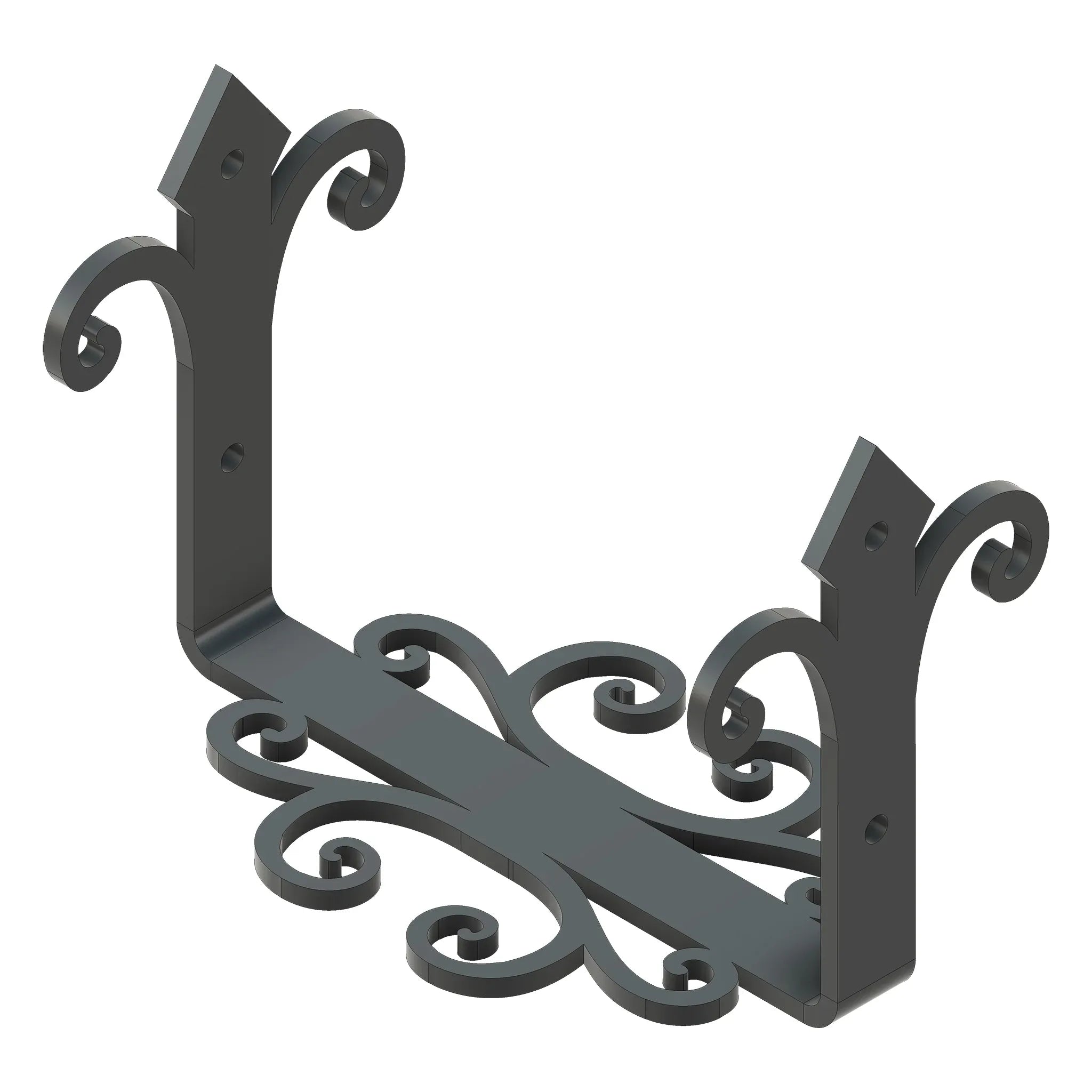 Chateausesque Iron Beam Strap - Old West Iron
