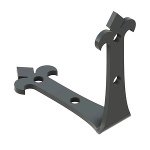 French Empire Iron Angle Brace - Old West Iron