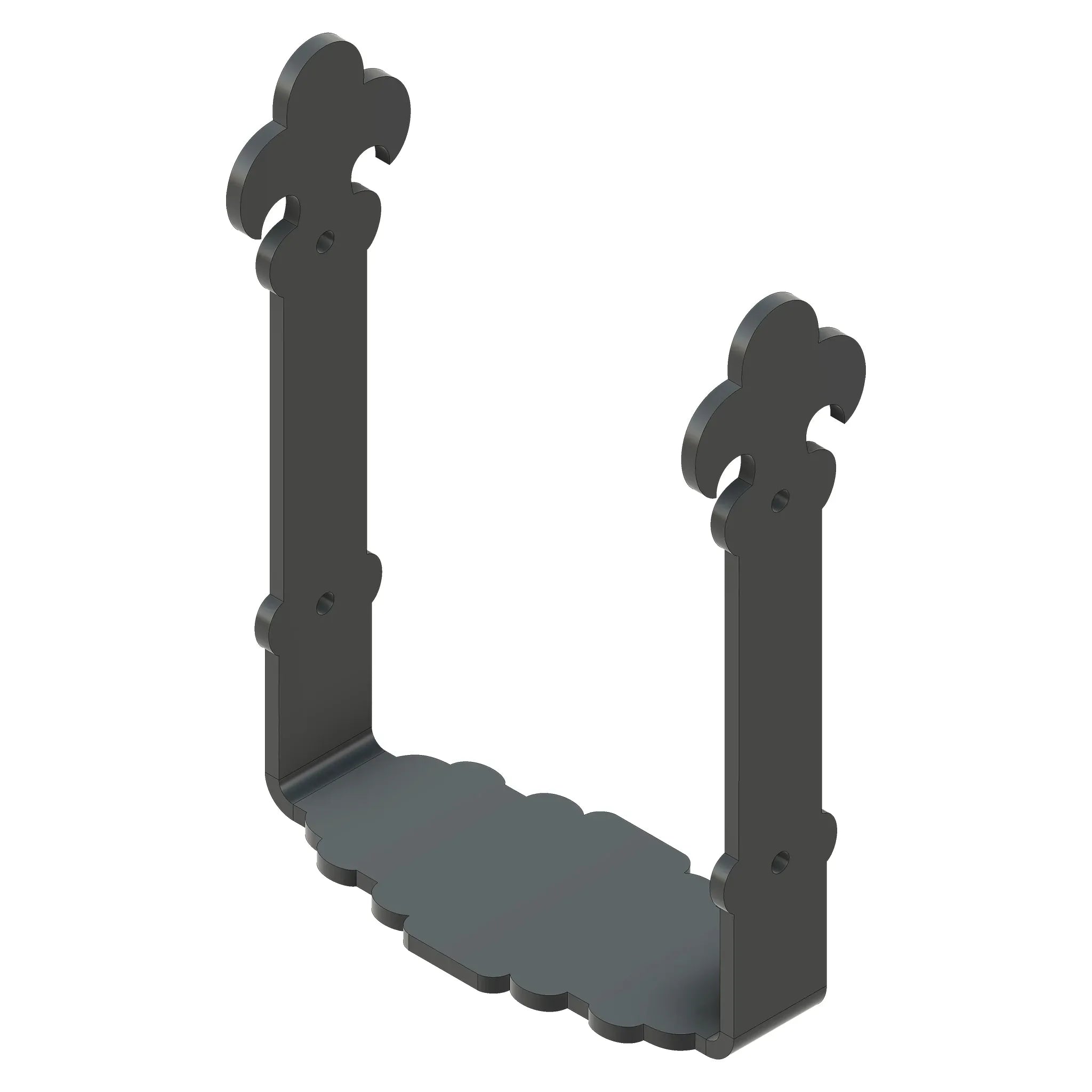 Moorish Revival Iron Beam Strap - Old West Iron