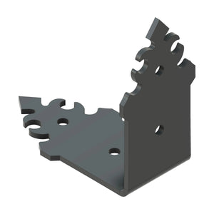 Ancient Persian Iron Angle Brace - Old West Iron
