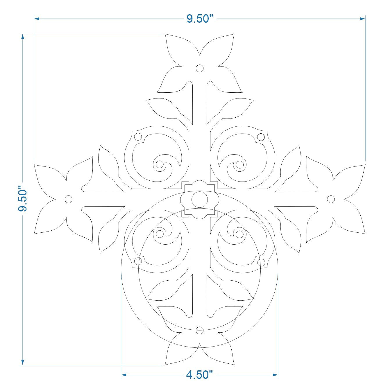 Polish Iron Door Knocker/Ring Pull