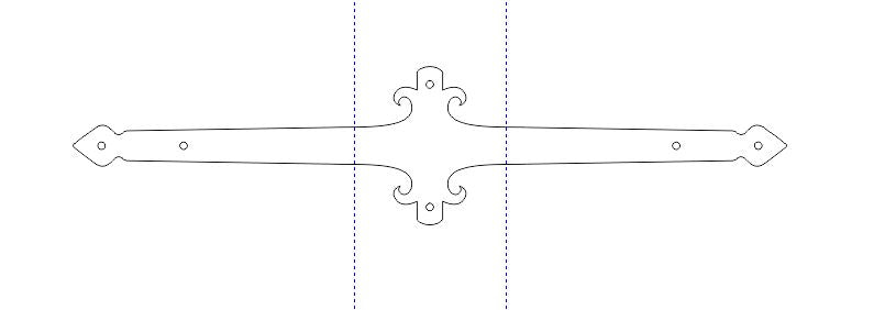 Georgian Iron Beam Strap