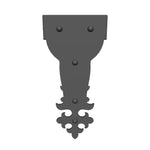 Capuchon De Poteau En Fer Gothique Portugeuse