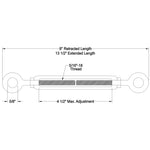 5/16" dia. Turnbuckles