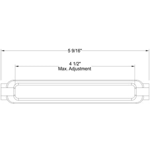 5/16" dia. Turnbuckles - Old West Iron