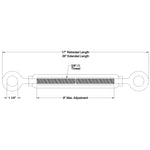 5/8" dia. Eye to Eye Turnbuckles Turnbuckle