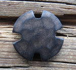 Clavo de cabeza redonda con muescas de 1 1/2"