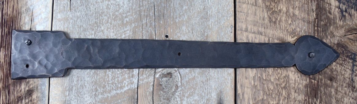 Tudor Wrought Iron Faux Hinge Strap