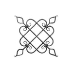 Small Grid Cabinet Insert - Old West Iron