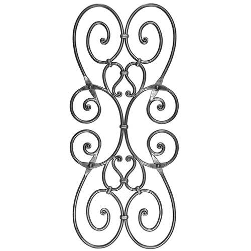 Riveted and Collared Door Insert