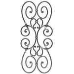 Riveted and Collared Door Insert - Old West Iron