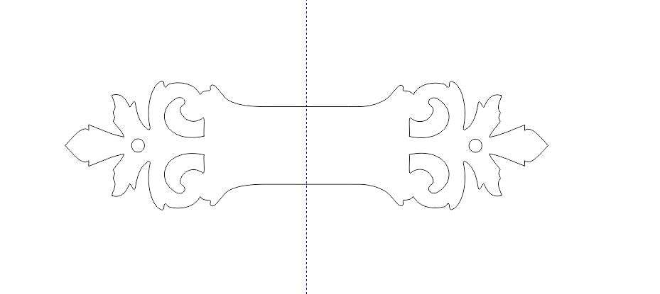 Roman Acanthus Iron Angle Brace