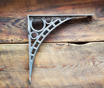 Art Deco Small Corbel / Iron Shelf Bracket Brackets & Reinforcement Braces Corbels