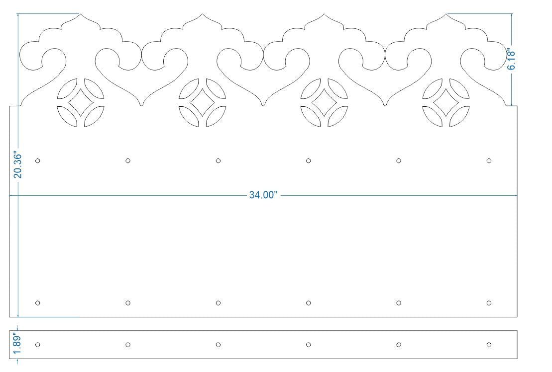Isabelline Iron Kick Plate Door Push Plates Kickplate