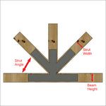 Center Plate - Offset Vertical