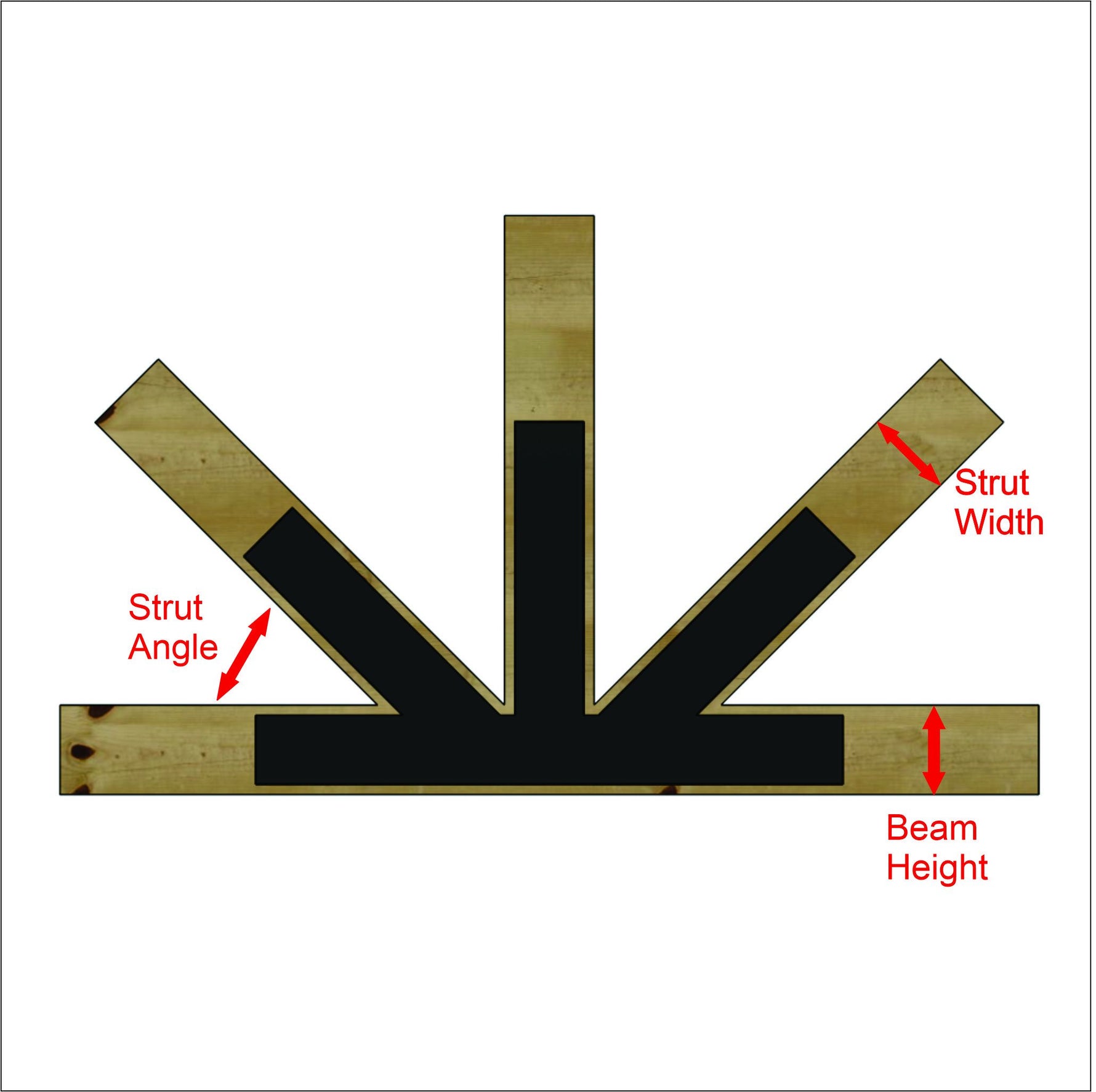 Center Plate - Offset Horizontal