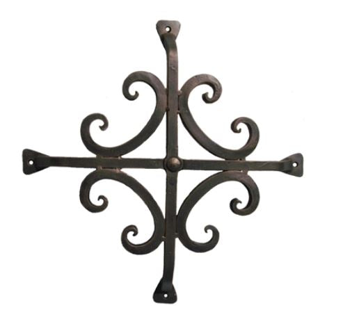 Parrilla clandestina de hierro chateauesque