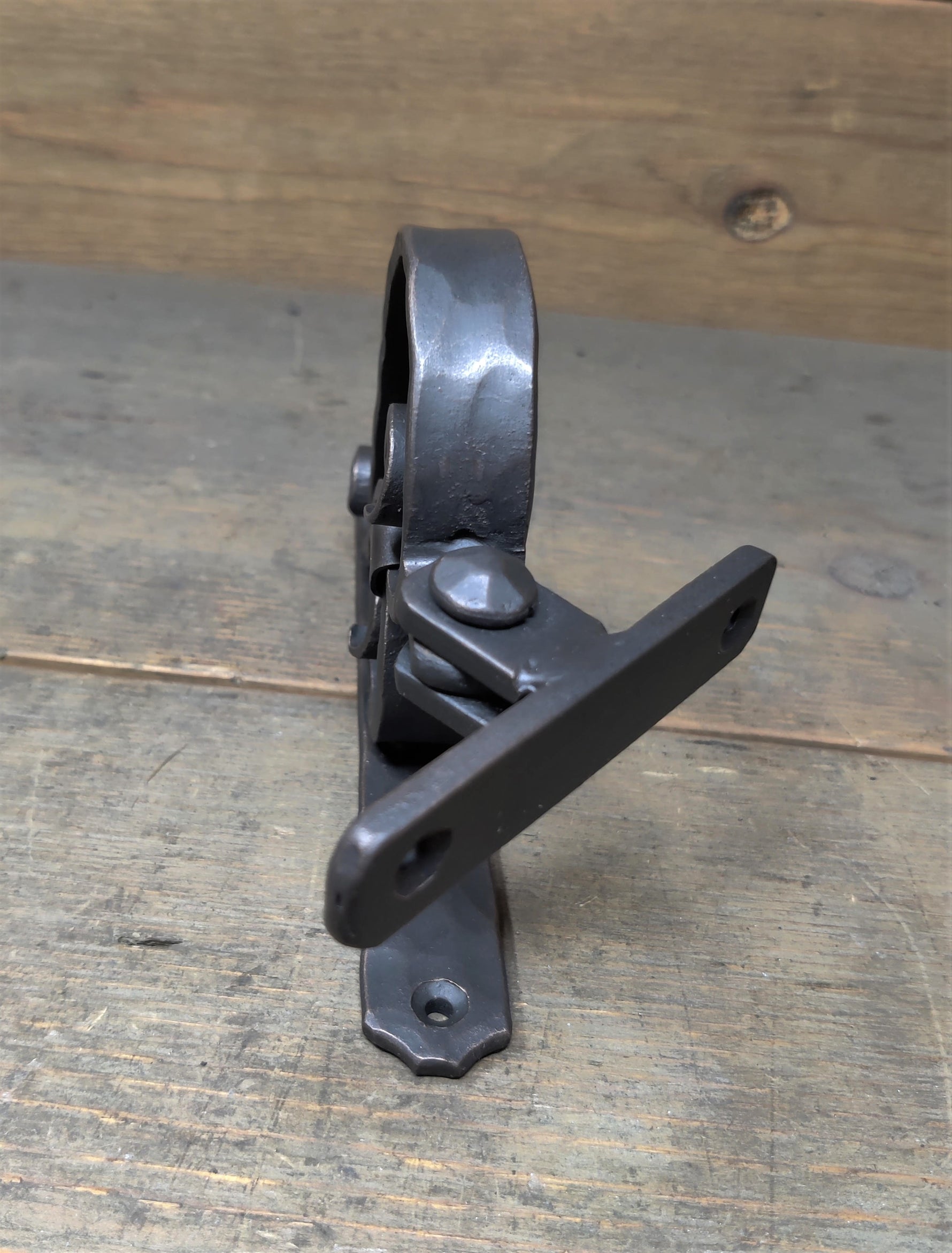 Chateauesque Iron Handrail Bracket adjustable mounting plate