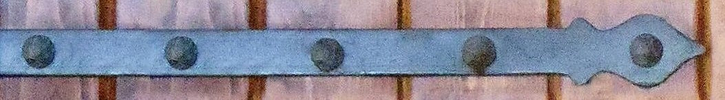 XL Cottage Iron Faux Hinge Strap