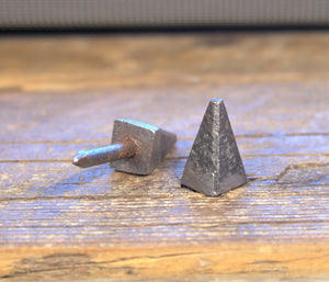 Square Pyramid Castle Spike Nail - Old West Iron