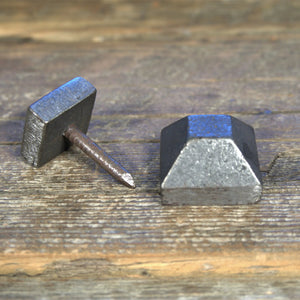 1 1/2" Thick Pyramid Head Clavo Raw Bulk Box (20) - Old West Iron