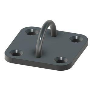 Square D Ring Anchor Plate - Old West Iron