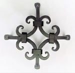 Portuguese Gothic Iron Speakeasy Grill - Old West Iron