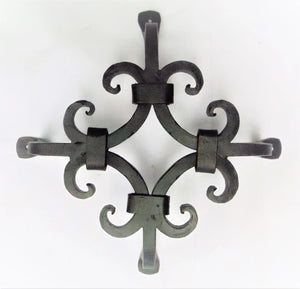 Portuguese Gothic Iron Speakeasy Grill - Old West Iron