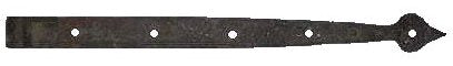 French Country Iron Faux Hinge Strap