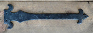 XL French Empire Iron Faux Hinge Strap - Old West Iron