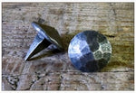 Raw Metal Lot HCN-01 3/4" x 3/4" Round Hammered Head Spike QTY (100)