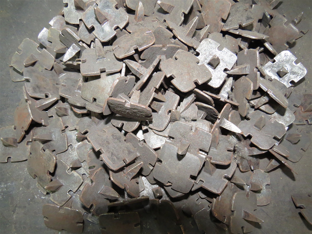 Raw Metal Lot HCN-09 1 1/4" x 3/4" Celtic Cross Head Spike QTY (50)