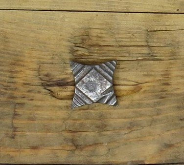 3/4 Ornate Tapered Square Clavos Nails Clavo