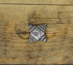 1" Ornate Tapered Square Clavos Nails Clavo