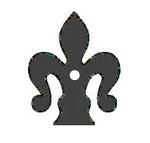 Florence Fleur De Lis Iron Washer - Old West Iron