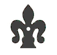 HCP-335 Florence Fleur De Lis Iron Washer