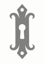 HE-320 Authentic 15th Century Iron Escutcheon Plate