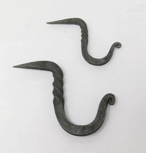 Twisted Spike Hook - Old West Iron