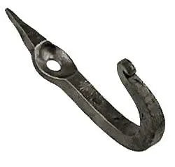 Pointed Hook Large - Old West Iron