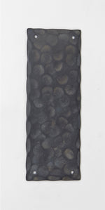 Plaque de poussée en fer droit ordinaire