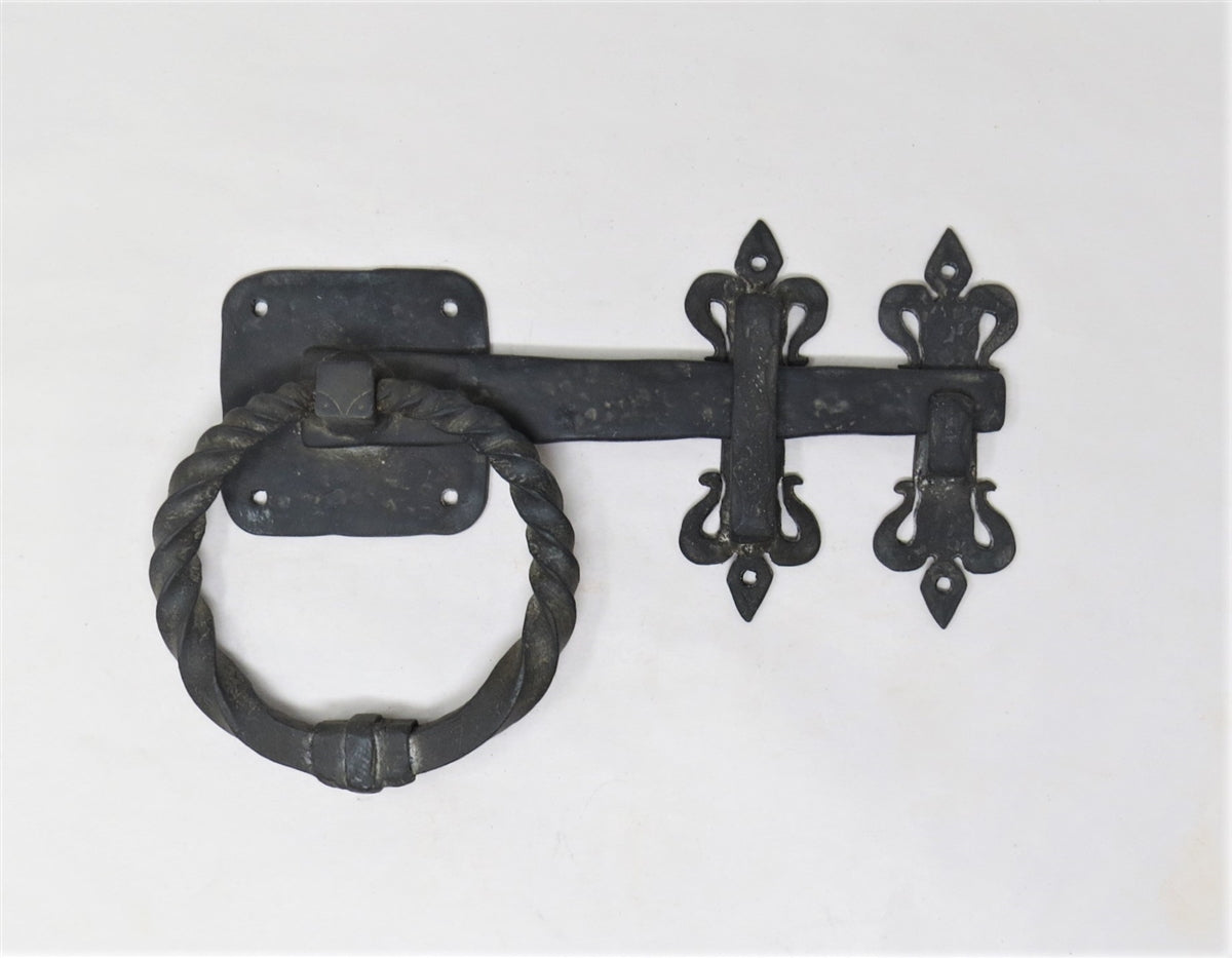 HL-325 Spanish Mission Iron Ring Latch