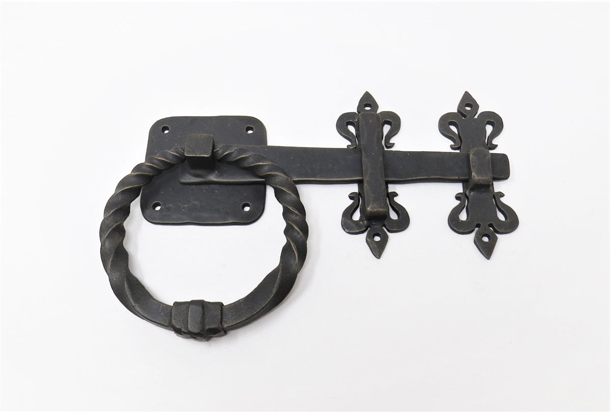 HL-325 Spanish Mission Iron Ring Latch