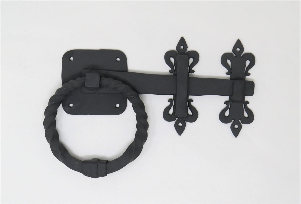 HL-325 Spanish Mission Iron Ring Latch