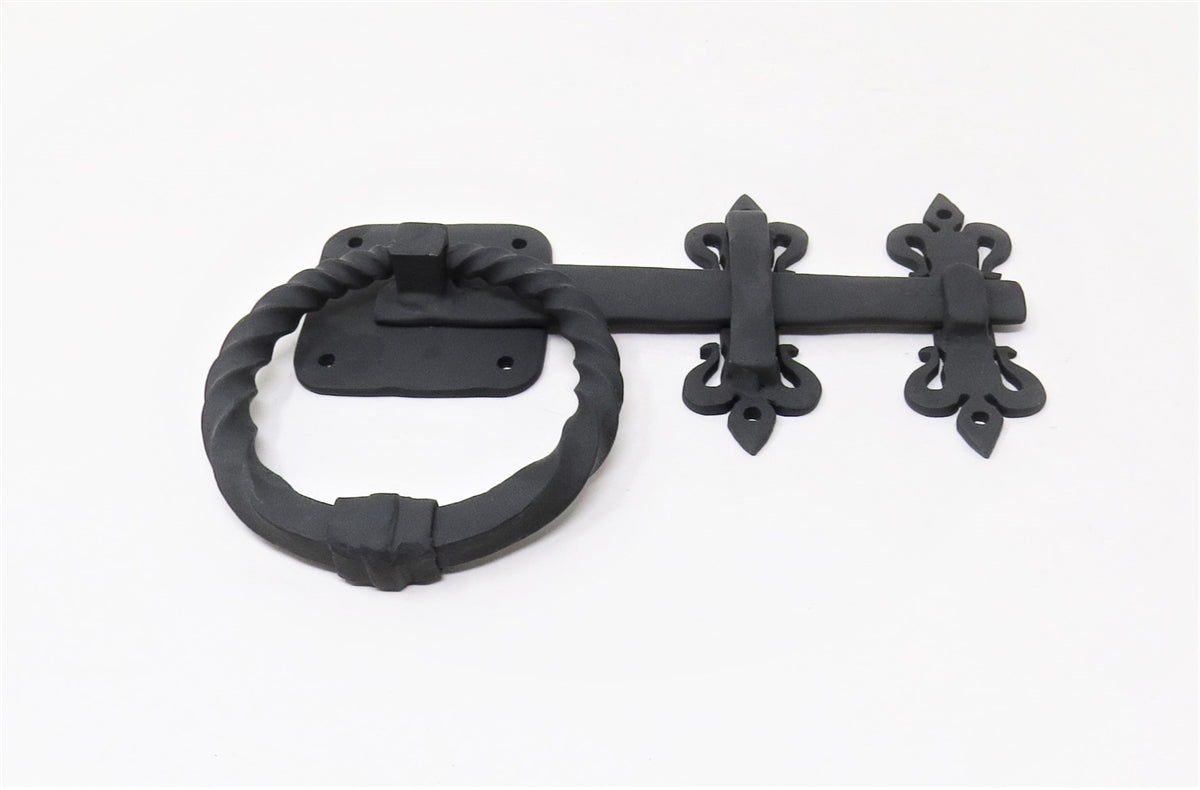 HL-325 Spanish Mission Iron Ring Latch